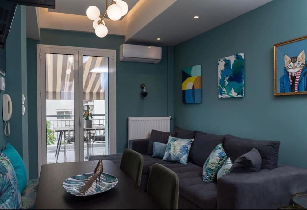 Artistic Apt In Vibrant Gazi With Large Terrace By Ghh Aten Exteriör bild